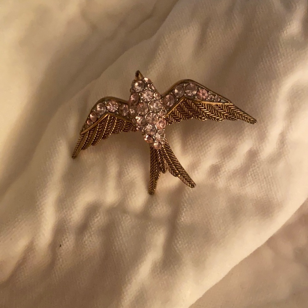Juicy Couture Double Ring with Rhinestone Detail